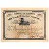 Image 1 : Brooklyn Bridge Mining & Milling Co. Stock Certificate   (107115)