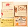 Image 1 : 5 Montana stock certificates   (100418)