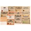 Image 1 : Montana Mining Stock Certificate Collection   (107317)