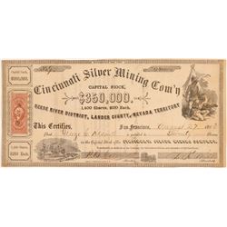 Cincinnati Silver Mining Stock   (106613)