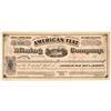 Image 1 : American Flat Mining Company Stock Certificate   (107019)