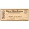 Image 1 : Genesee Mining Company Stock Certificate   (107009)