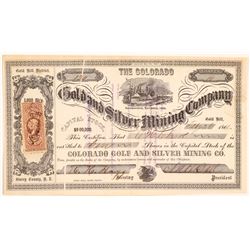 Colorado Gold and Silver MC Stock   (108096)