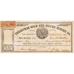 Christmas Gold and Silver MC Stock   (106621)