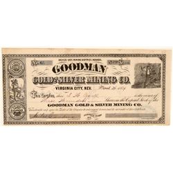 Goodman Gold and Silver Mining Stock   (105499)