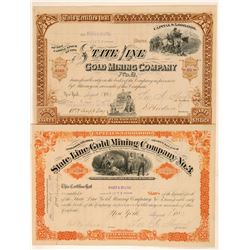 State Line Gold Mining, 2 Different    (105503)