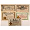 Image 1 : Five Different Goldfield Mining Stock Certificates   (107095)