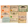 Image 1 : Ten Different Goldfield Mining Stock Certificates   (107093)