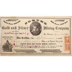 Cortez Gold and Silver MIning Company   (103587)