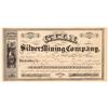 Image 1 : Gila Silver Mining Company Stock Certificate   (107011)