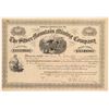 Image 1 : Silver Mountain Mining Co. of Utah Stock Certificate   (107211)