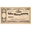 Image 1 : Germania Cons. Silver Mining Co. Stock Certificate   (107010)