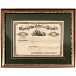 Bond of Nevada, $1000, 1865   (106474)