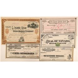 Nevada Mining Stocks (5)   (105501)