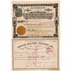 Image 1 : Two Nevada Mining Stock Certificates: Lander & Lyon Counties   (104376)