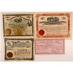 South Dakota Mines (4 Stock Certs.)   (108150)