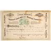Image 1 : Utah Mutual Tunnel and Silver Mining Company Stock   (88137)