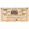 Image 1 : Utah Coal Mining & Coke Company Stock Certificate   (107200)