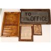 Image 1 : Mammoth Mine Framed Signs   (108029)