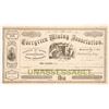Image 1 : Evergreen Mining Association Stock Certificate   (107208)