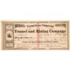 Image 1 : Victoria & Imperial Tunnel & Mining Co. Stock Certificate   (107209)