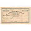 Image 1 : Sparrow Hawk Mining Company Stock w/ Morgan Dollar Vignette   (107197)