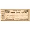 Image 1 : Black Hawk Mining Company Stock Certificate   (107207)