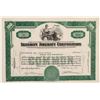 Image 1 : Security Aircraft Corp stock certificate   (106302)