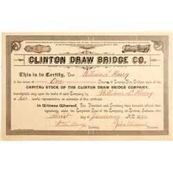 Clinton Draw Bridge Co Stock   (83466)