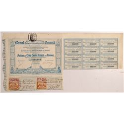 Panama Canal - French stock   (106437)