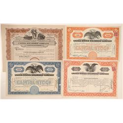 United States Steamship Co Stocks (4)   (105634)