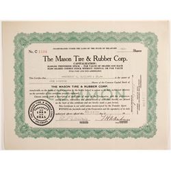 Mason Tire & Rubber Corp   (88479)