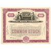 Image 1 : Flint Motor Company Stock Certificate   (104184)