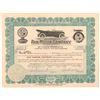 Image 1 : Pan Motor Company Stock Certificate Signed by Pandolfo   (104180)