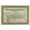 Image 1 : Pierce-Arrow Motor Corporation Stock Certificate   (104215)