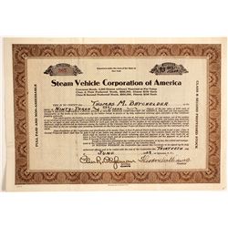 Steam Vehicle Corp of America   (89715)