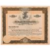 Image 1 : Templar Motors Corporation Stock Certificate   (104237)