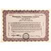 Image 1 : Philadelphia Transportation Company Scrip cert.   (89754)