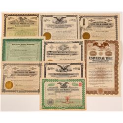 Tire & Rubber Companies Stock Certificates   (107261)