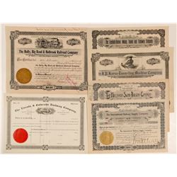 Colorado Railroad Ephemera    (103228)