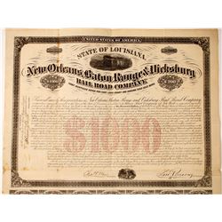 New Orleans, Baton Rouge and Vicksburg Railroad  Co.   (87038)