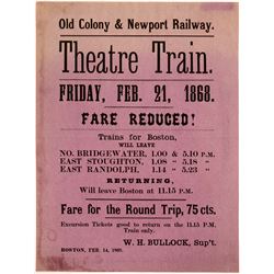 Railroad Broadside   (108053)