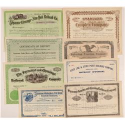 New York and New Jersey stocks  (8)   (106079)