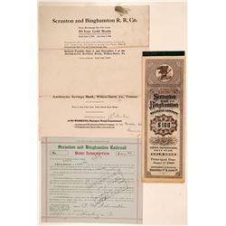 Scranton and Binghamton Railroad Co.   (104684)