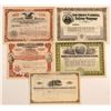 Image 1 : Five Pennsylvania Certificates   (106076)