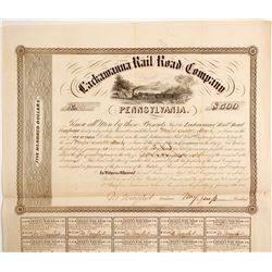 Lackawanna Rail Road Bond   (85126)