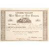 Image 1 : Lykens Valley Rail Road & Coal Stock   (84926)