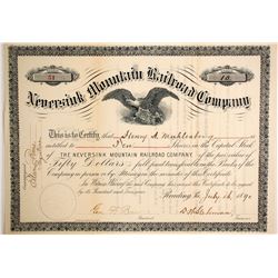 Neversink Mountain Railroad Co   (87005)