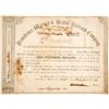 Image 1 : Providence, Warren & Bristol Railroad Bond   (84918)