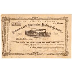 Savannah and Charleston Railroad Co   (105513)